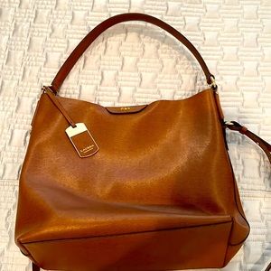Ralph Lauren Brown Handbag, EUC